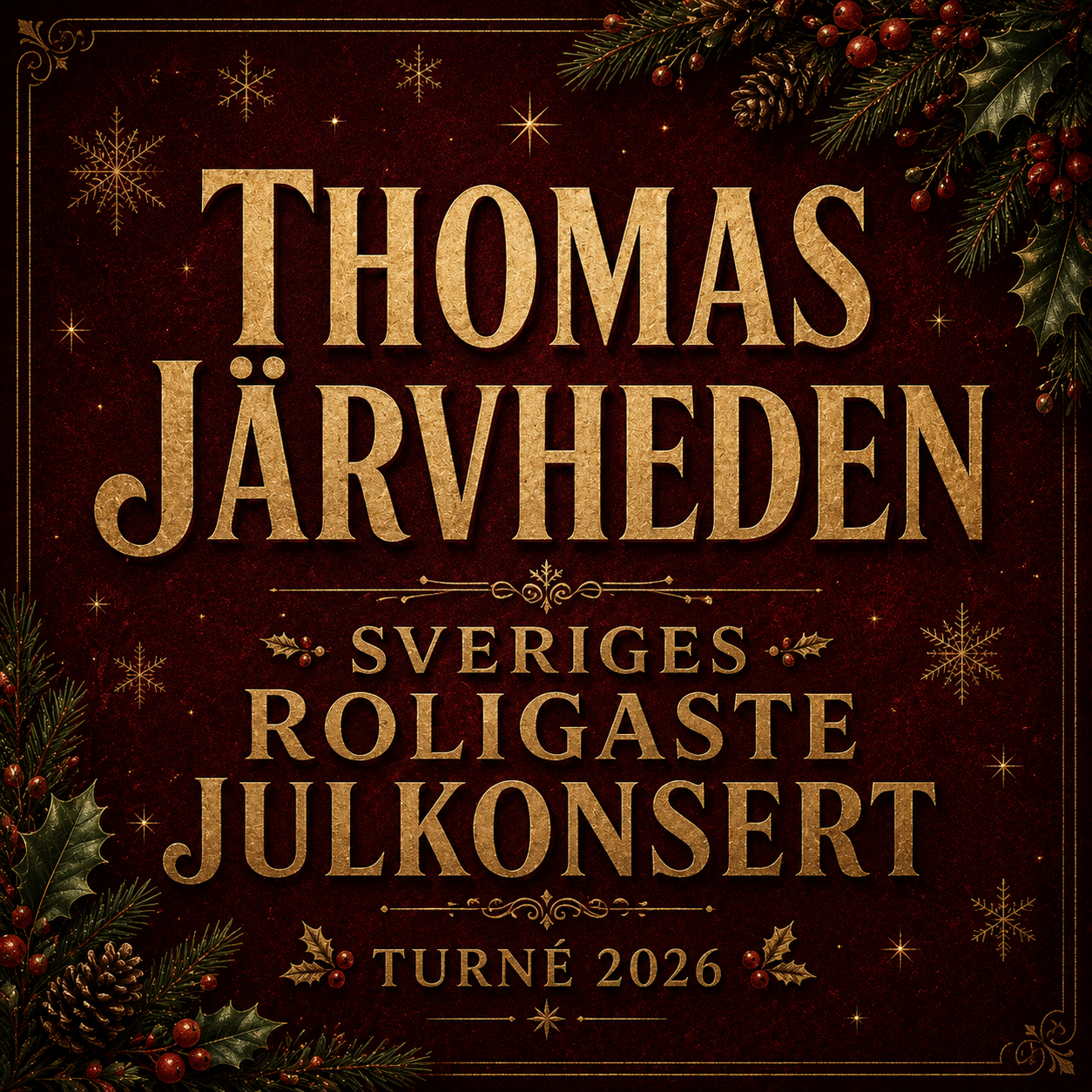 Thomas Järvheden - Sveriges roligaste julkonsert